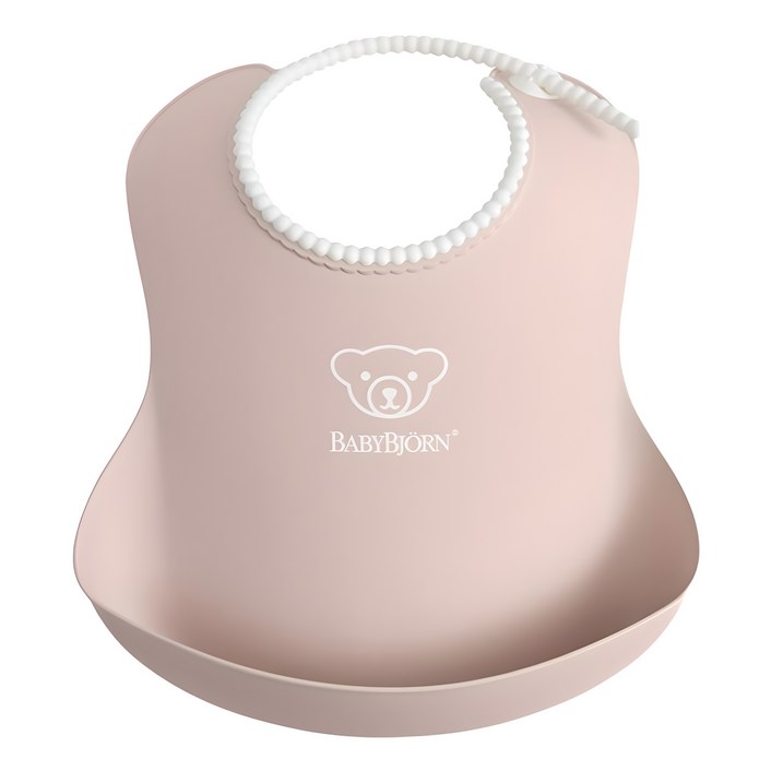 베이비뵨 베이비 빕 턱받이, 파우더핑크, 1개입, 1개