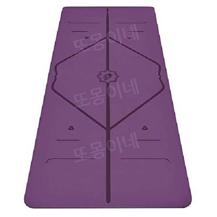 영국 정품 라이폼 천연고무 요가 매트 필라테스 Liforme 홈트매트