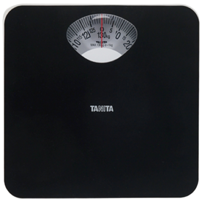 일본 타니타 아날로그 체중계, HA801, 블랙