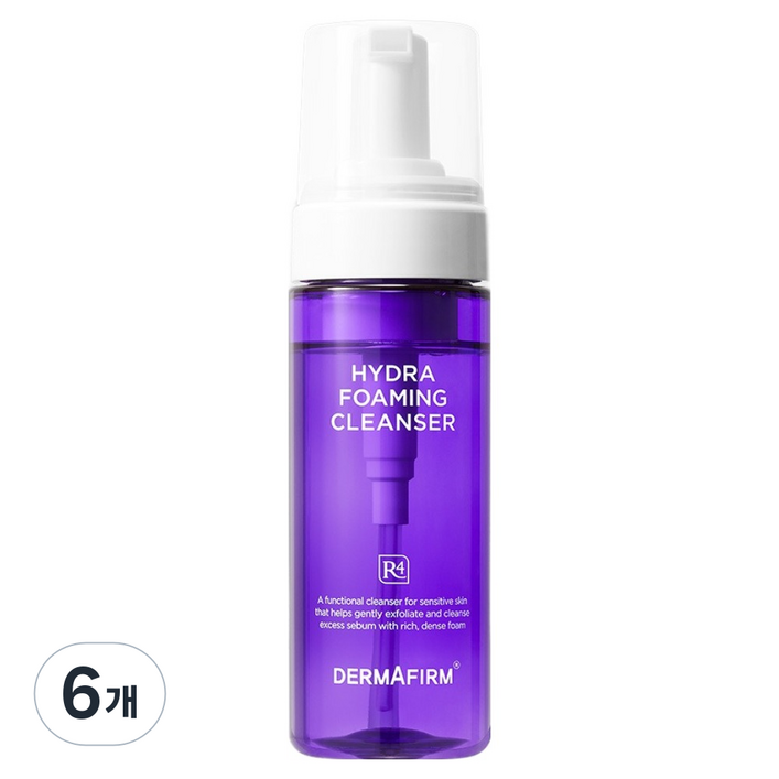 더마펌 하이드라 포밍 클렌저 R4 아크네 프리, 150ml, 6개