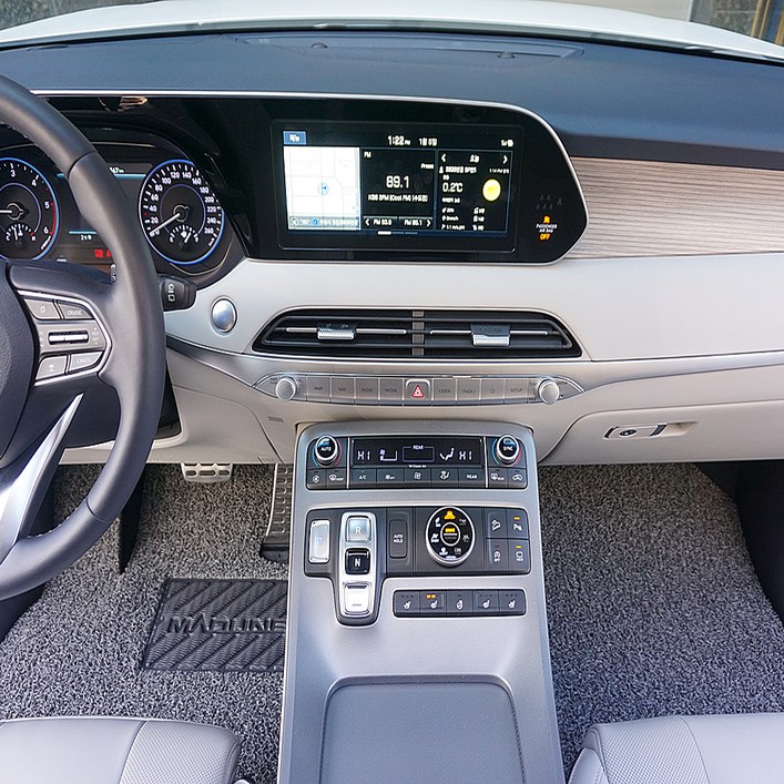 매드라인 팰리세이드 차량용 코일매트 운전석  조수석  뒷좌석 2열  3열 세트