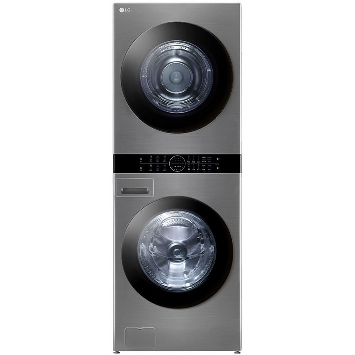 LG 트롬 오브제컬렉션 워시타워 W20VANQ 세탁기 23kg 건조기 20kg 모던 스테인리스 방문설치