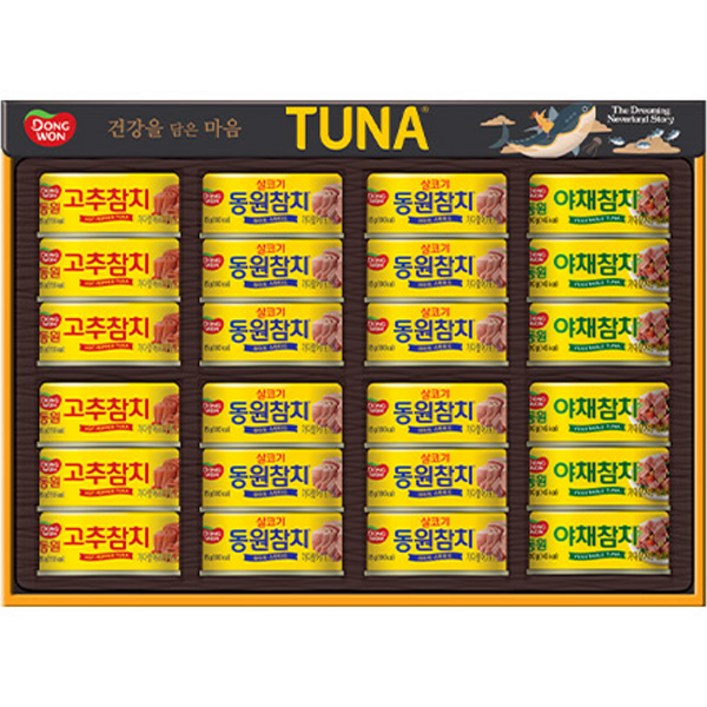 동원 참치 선물세트 O-24호 + 부직포백