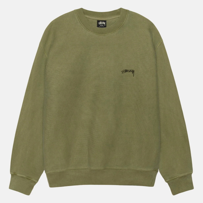 스투시 SMOOTH STOCK PIG DYED CREW 맨투맨 1915021-0015