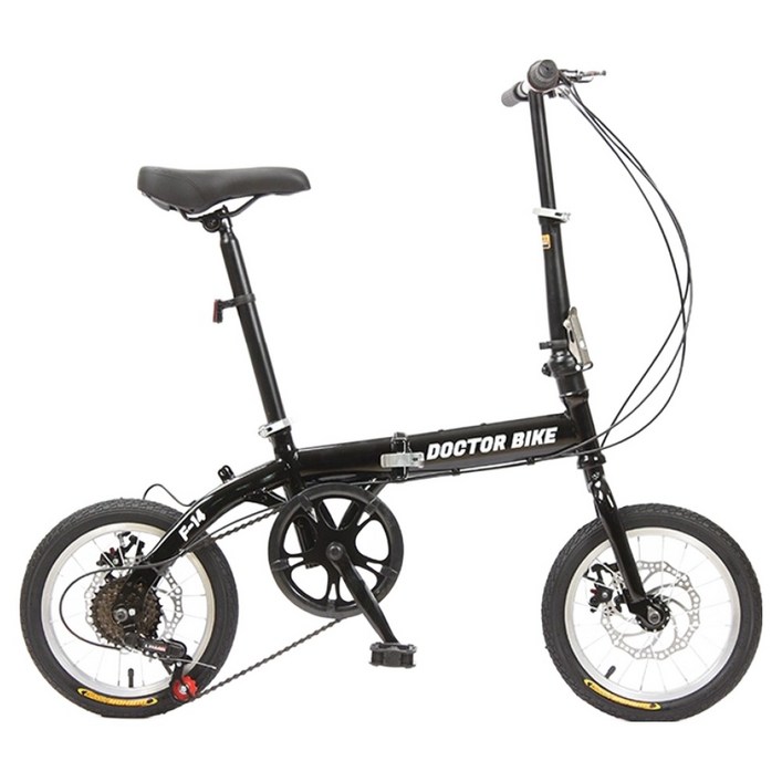 닥터바이크 6단 접이식 미니벨로 자전거 F-14 98% 조립배송