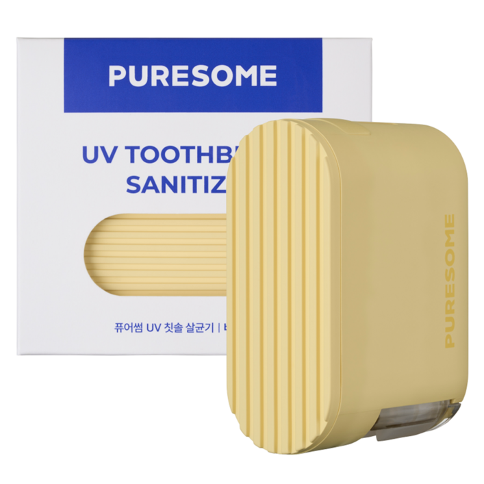 퓨어썸 UV 휴대용 칫솔 살균건조기 TBS00
