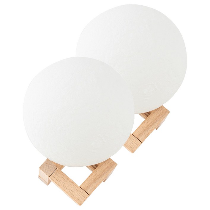 민화샵 달 무드등 만들기 I2300590, 혼합색상, 2세트