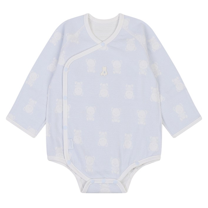 압소바 핑블베 모달 배냇슈트