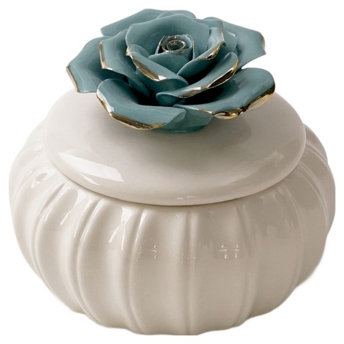 morningscent 인테리어 소품 풍수 현관 복 재물운 로즈플라워 다용도 단지