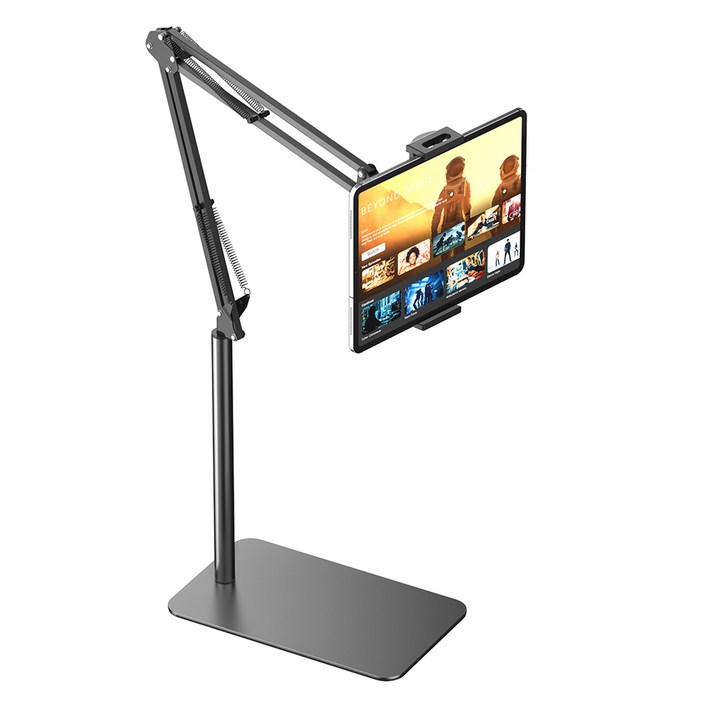 신지모루 탄소강 홀더 자바라 스탠드 휴대폰 태블릿 거치대 25cm, 블랙, 1개, S600100007 신지모루 탄소강 홀더 자바라 스탠드 휴대폰 태블릿 거치대 25cm, 블랙, 1개, S600100007
