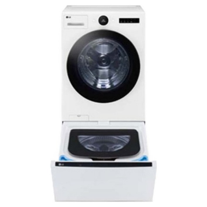 LG전자 트롬 오브제컬렉션 세탁기 + 미니워시 FG19WNX 19kg + 4kg 세트 방문설치