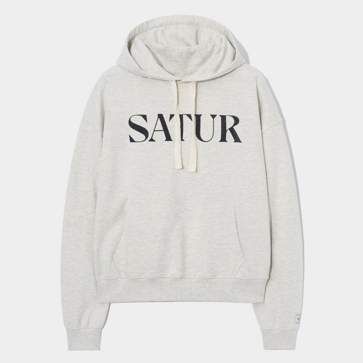 세터 클래식 레터 로고 후드 티셔츠