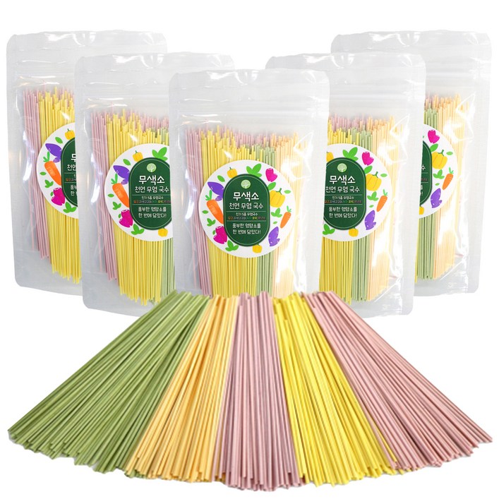 앵무새 간식 5종 믹스 국수 50g x 5개 세트