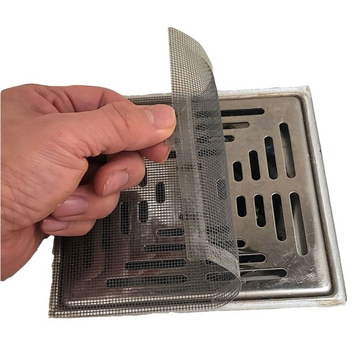 생활꾸밈 사각사각 배수구 거름망 10p, 그레이