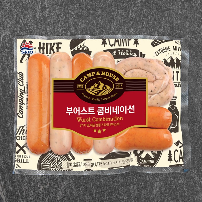 사조 부어스트콤비네이션 소시지