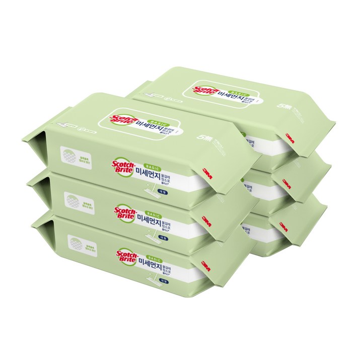 3M 베이직 미세먼지 물걸레 청소포 플러스 대형 35매 3M 베이직 미세먼지 물걸레 청소포 플러스 대형 35매