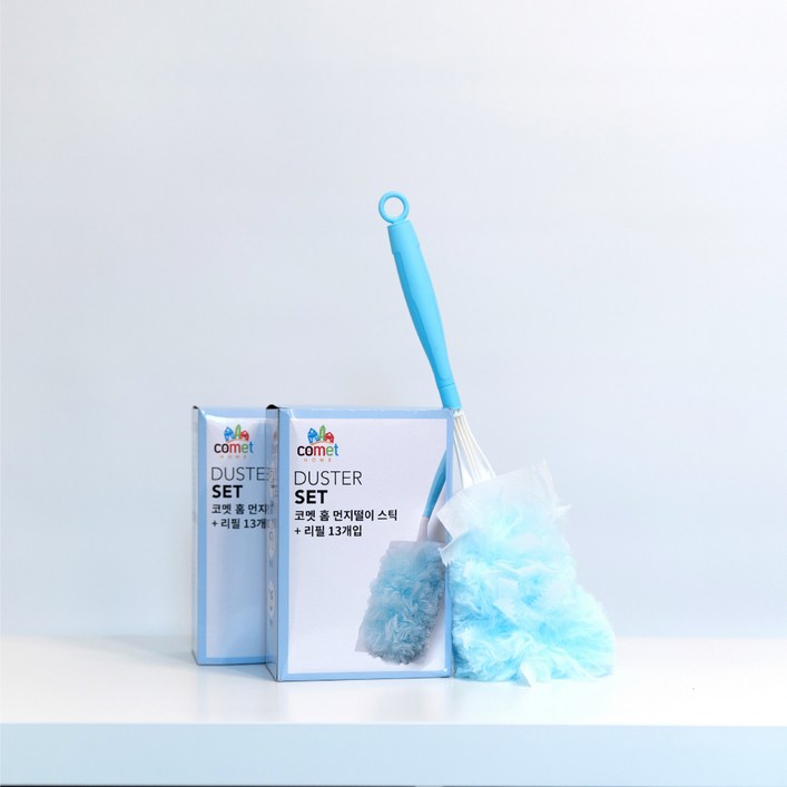 코멧 홈 먼지떨이 스틱  리필13개, 혼합색상, 2세트