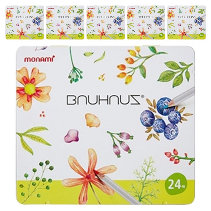 모나미 바우하우스 색연필 세트 2p