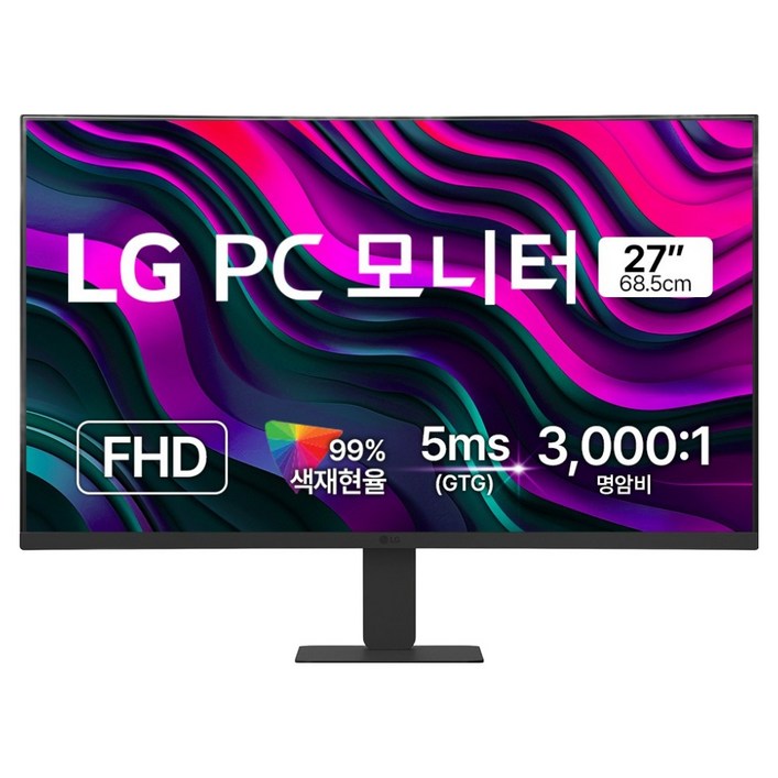 LG전자 FHD PC모니터, 68.5cm, 27U421A