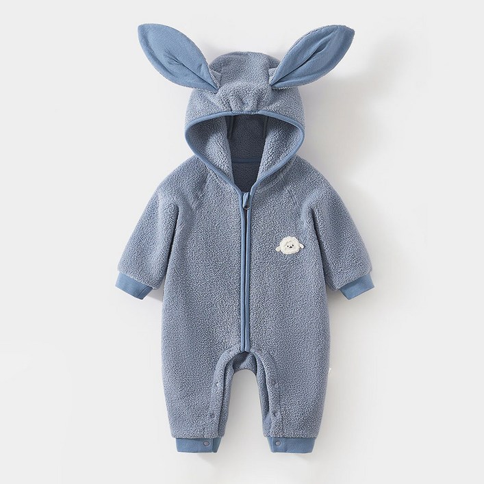 스타도어 토끼귀 후드 방한 우주복