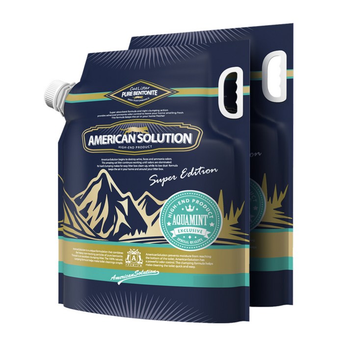 아메리칸솔루션 벤토나이트 고양이 모래