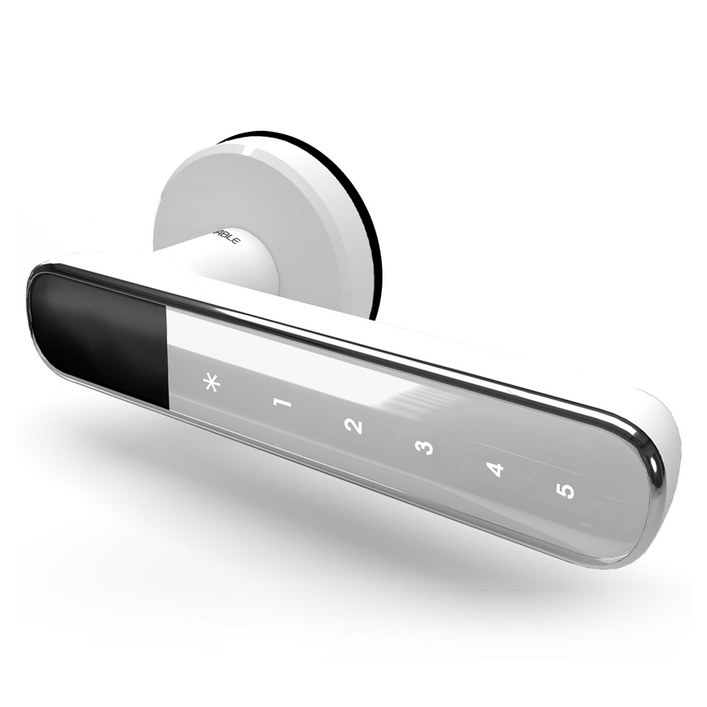 에버넷 에이블 손잡이 나무문 전용형 번호전용 도어락 RS50N