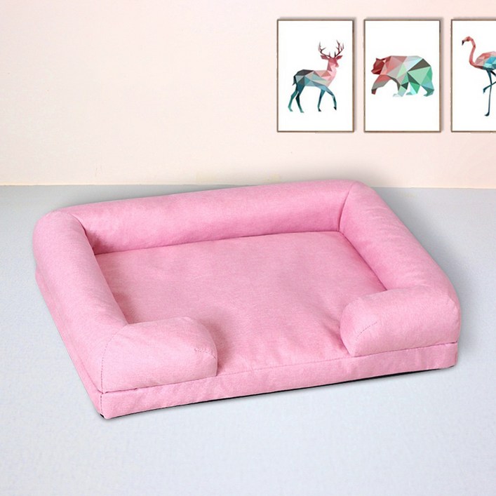 순잠 반려동물 사각 소파 베드 방석 하우스
