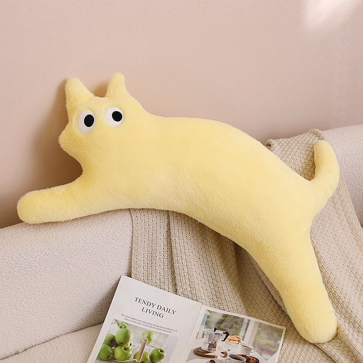 다다랜드 고양이 롱캣 쿠션 바디필로우 다다랜드 고양이 롱캣 쿠션 바디필로우