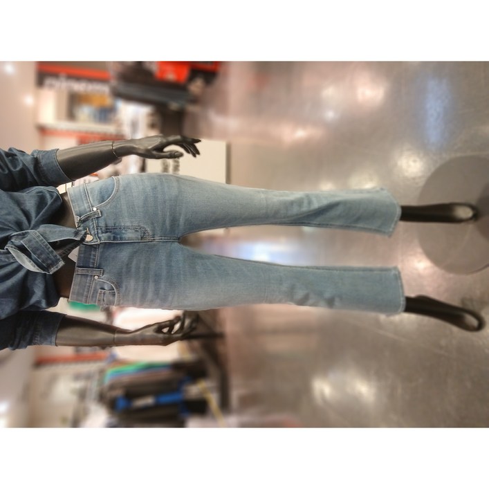 잠뱅이 2026봄 여자 연청 히든밴딩 스판 부츠컷 청바지AQ1DNE1600