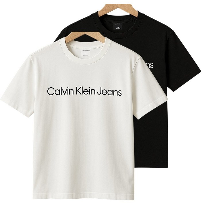 국내매장판 캘빈클라인CK 남성 로고 반팔티