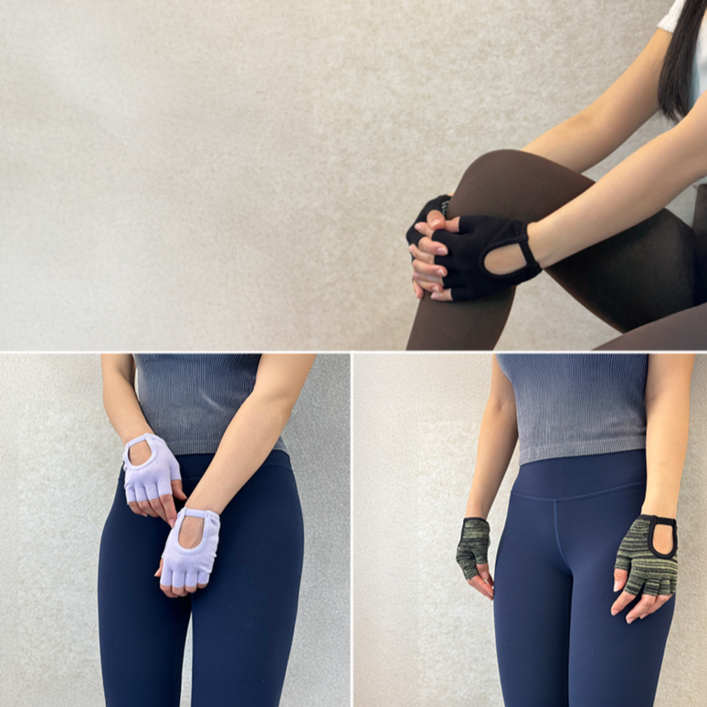 필라테스 장갑도트그립 손등 오픈형