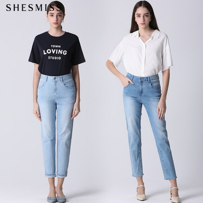 쉬즈미스 오스카 워싱 데님팬츠