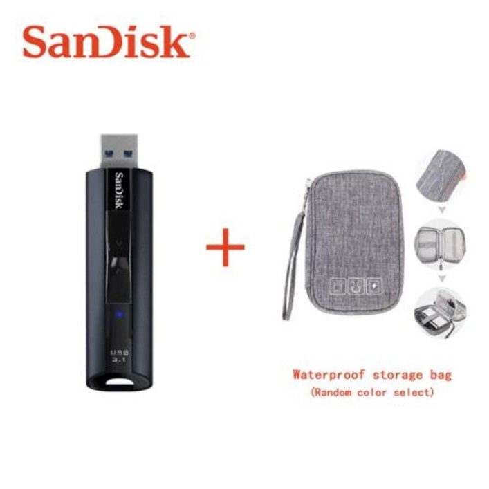 샌디스크익스트림 샌디스크 이동식디스크 SanDisk 익스트림 프로 USB 31 솔리드 스테이트 128 기가 바이트 256 고속 512 메가바이트초 CZ880 메모리 플래시 드라이브 펜