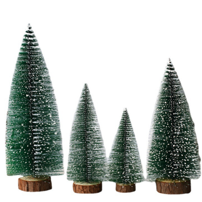 ROOICE 크리스마스 미니  혼합트리 실내 소형 장식트리 세트 스티커 증정SDSMF-7