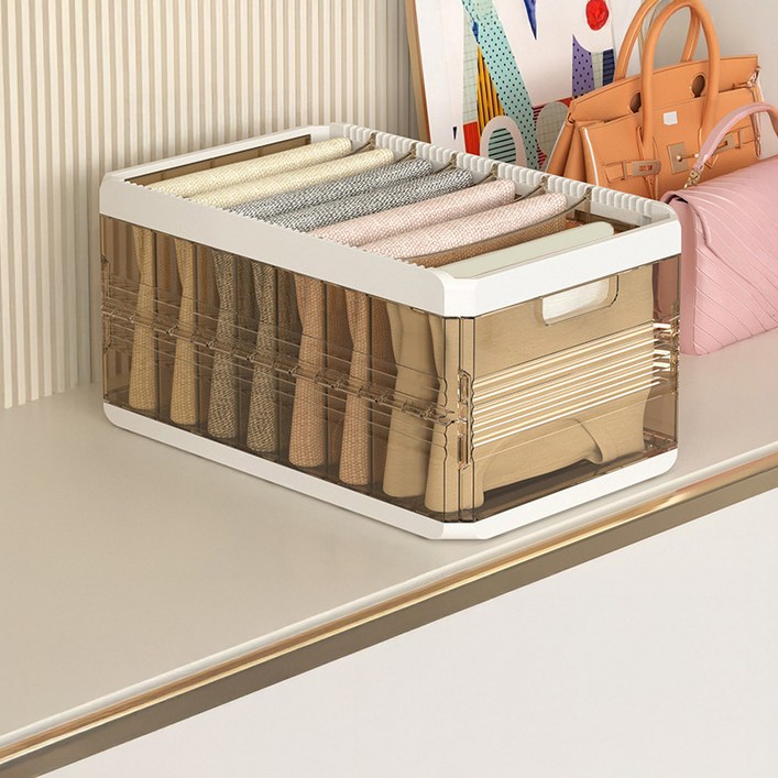 살림마녀 칸막이 옷정리함 리빙박스 수납함