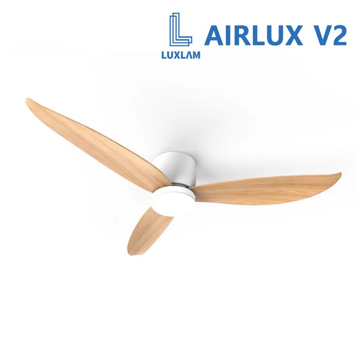 에어룩스 V2 실링팬 42인치 AIRLUX V2 더슬림한 BLDC 저소음 모터 저전력 천장형 선풍기, 우드