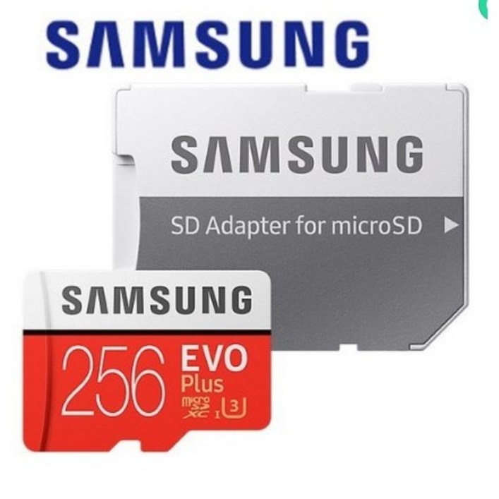 삼성전자 마이크로 SD 메모리 카드 MBMC256GAKR  어댑터