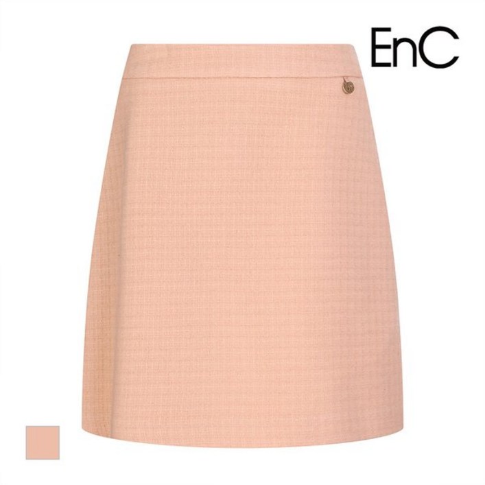 [백화점 정품] EnC 스커트 [ENC] 트위드 양모소재 미니스커트_ENWH34T02WOR