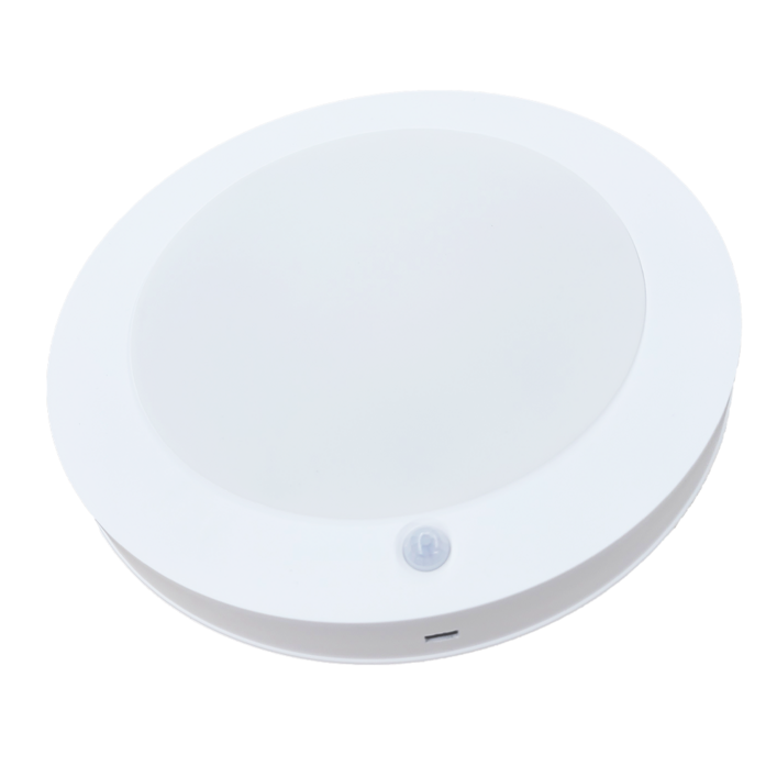 루미안 국산 LED원형센서등 KS 고효율 15W 현관등 복도등 베란다등 계단등, 200개, 주광색하얀색 6500k