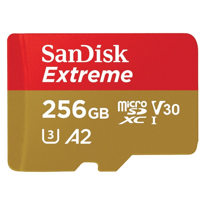 microsd256 샌디스크 익스트림 마이크로 SD 카드, 256GB