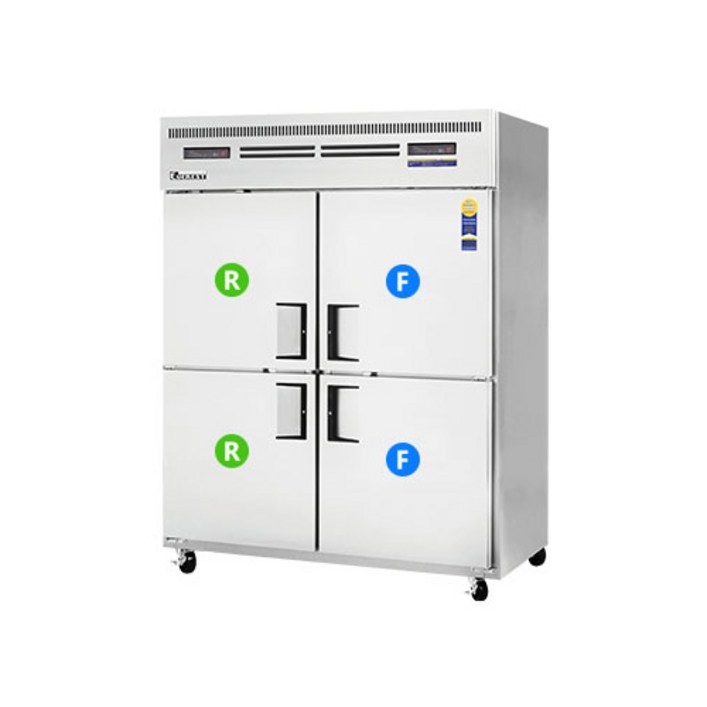 부성 에베레스트 업소용 냉장고 B1504 단도어 냉장고기계실 상부, B1504RFOSE12냉동