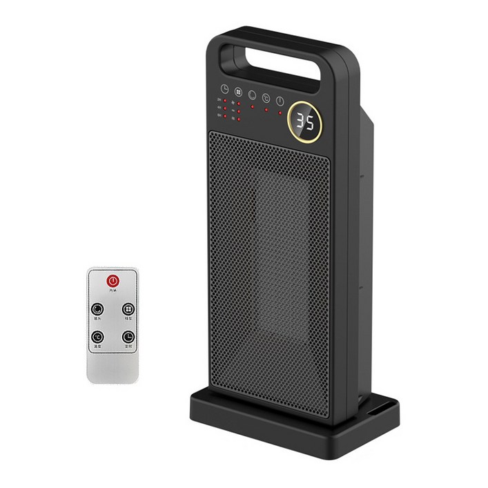 사무실 가정용 PTC 온풍기  리모컨터치스크린