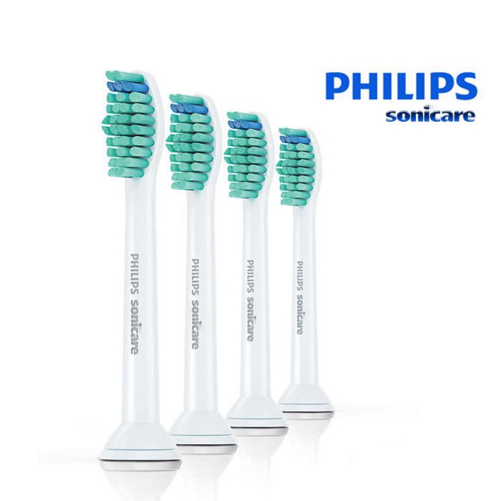 필립스 전동 칫솔모 HX601463 4개1세트, 화이트, 1개