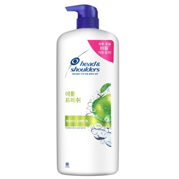 헤드앤숄더 애플 프레쉬 샴푸 대용량 1200ml / 1.2L / 짐승용량, 1개