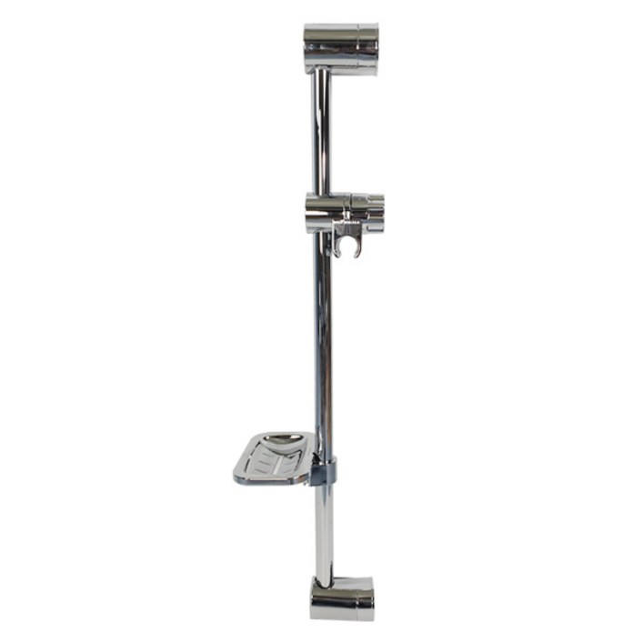 [고치고] 국산 스탠다드 슬라이드바 일반 기본 스탠다드 욕실 필수품 행거 선반 샤워바 샤워기 거치대, 1개