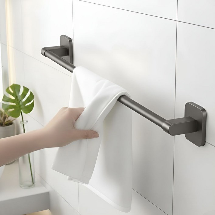 도토리컴퍼니 수건걸이 부착식 욕실 타올걸이