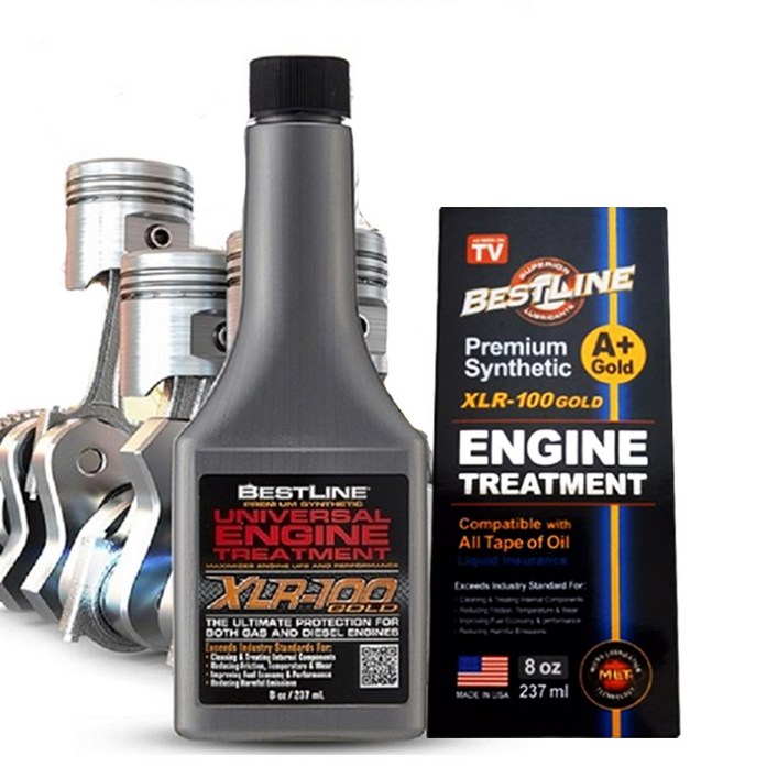 본사 공식 정품 베스트라인 자동차 엔진 오일 코팅제 XLR100