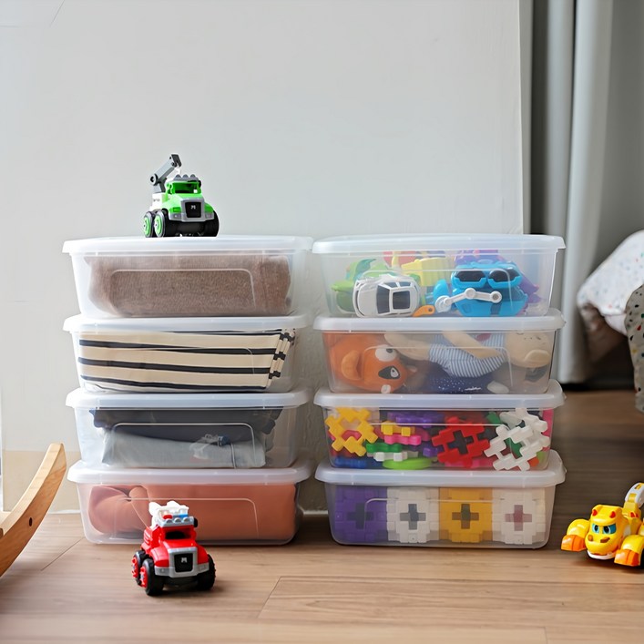 아이리스 국내 제조 속이 보이는 리빙박스 MCB