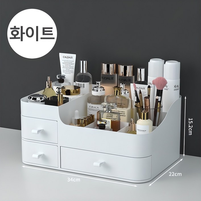 아이위크 빅사이즈 수납형 화장품 보관함 정리함 데스크톱 케이스 정리대