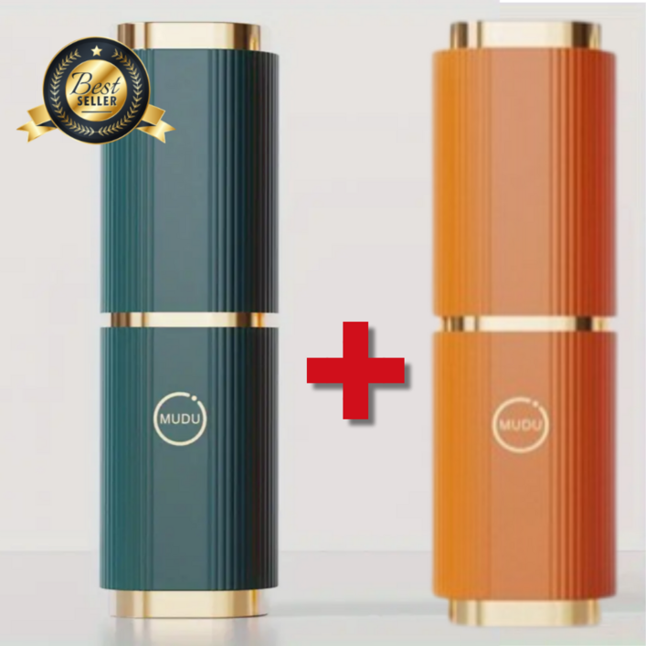 이즈몰 11 여행용 휴대용 칫솔케이스 욕실 칫솔꽂이, 2개, 그린오렌지